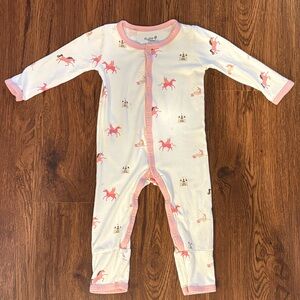 Kyte BABY Unicorn Romper 6-12m